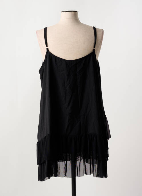 Tunique manches longues noir MAT. pour femme