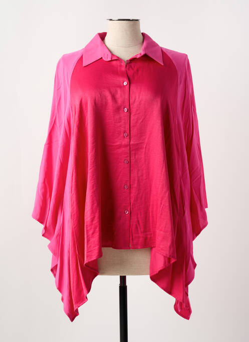 Tunique manches longues rose MAT. pour femme