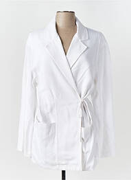 Veste casual col tailleur blanc LUMINA femme