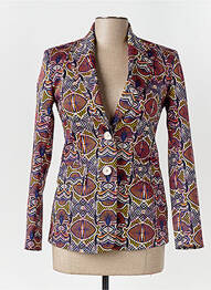 Blazer fausses poches bleu KING KONG femme