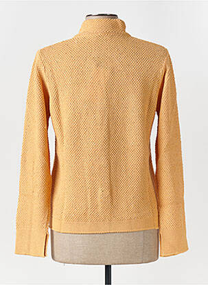 Gilet manches longues coupe cintrée orange FRIDA MADÉ femme