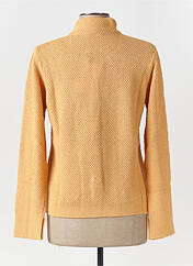 Gilet manches longues orange FRIDA MADÉ pour femme seconde vue