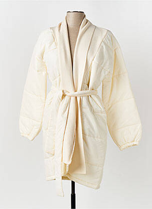 Doudoune beige ANGELA DAVIS pour femme