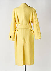 Manteau long jaune LUMINA pour femme seconde vue