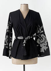 Veste casual noir ANGELA DAVIS pour femme seconde vue