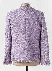 Veste casual violet LOVE & PASSION pour femme seconde vue