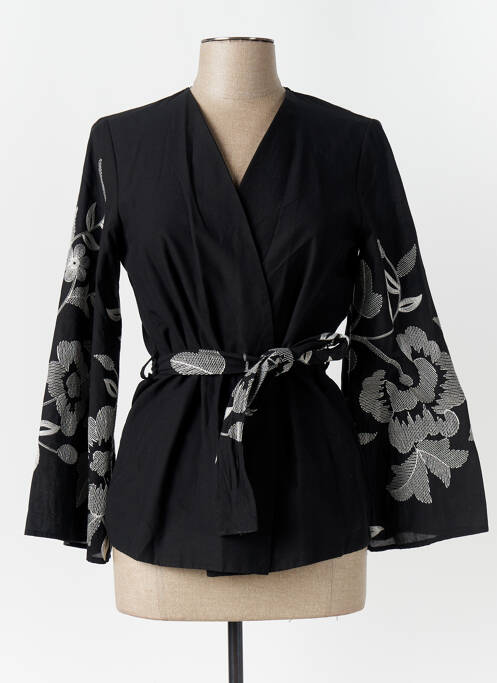 Veste casual coupe cintrée noir ANGELA DAVIS femme