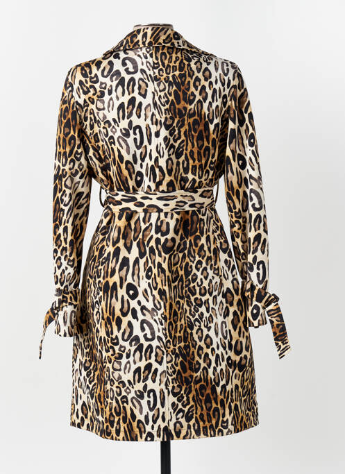 Manteau long marron ANGELA DAVIS pour femme