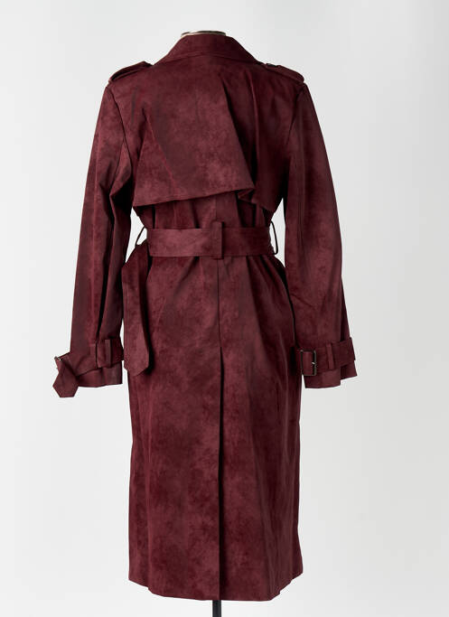 Manteau long violet LUMINA femme