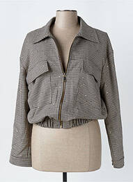 Veste casual finition intérieure doublée noir CIVICO 1 femme