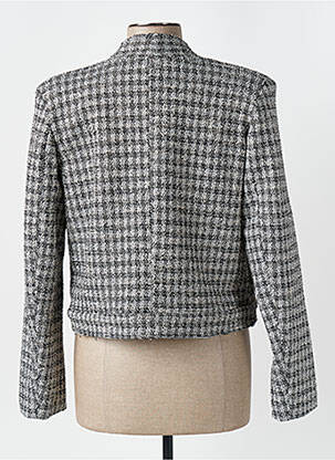 Veste casual col rond noir ALTAMIRA femme