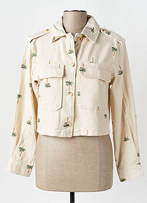Veste casual poches beige ALTAMIRA femme