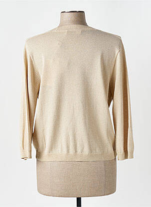 Gilet manches longues manches 3/4 or DIANA GALLESI femme