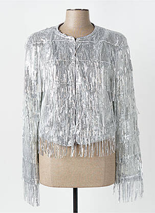 Veste casual argent CIVICO 1 pour femme