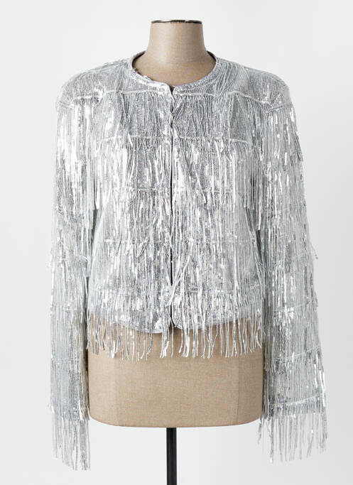 Veste casual argent CIVICO 1 pour femme