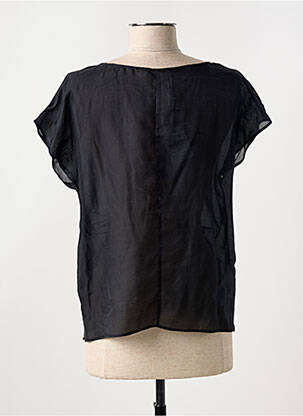Top manches courtes manches courtes noir DIANA GALLESI femme