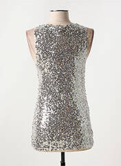 Top argent ANGELA DAVIS pour femme seconde vue