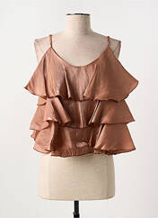Top marron LUMINA pour femme seconde vue
