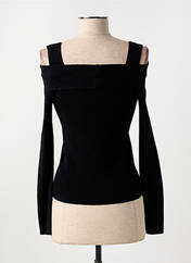 Top noir ANGELA DAVIS pour femme seconde vue