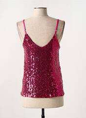 Top rose ANGELA DAVIS pour femme seconde vue