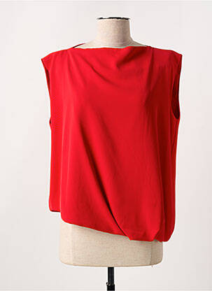 Top rouge ANGELA DAVIS pour femme