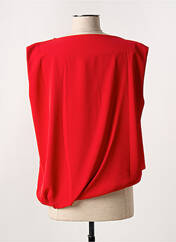 Top rouge ANGELA DAVIS pour femme seconde vue