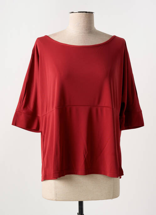 Top sans manche sans manche rouge DIANA GALLESI femme