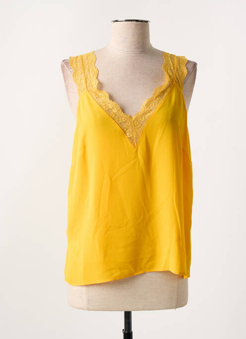 Top jaune DIANA GALLESI pour femme