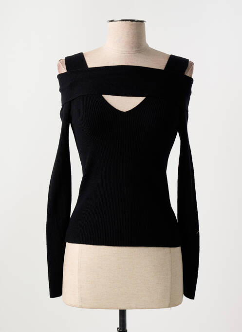 Top noir ANGELA DAVIS pour femme