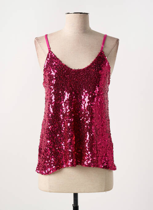 Top rose ANGELA DAVIS pour femme