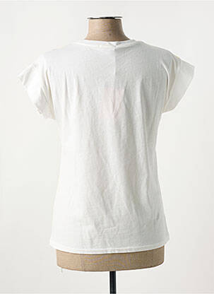 T-shirt sérigraphie manches courtes jaune ALTAMIRA femme