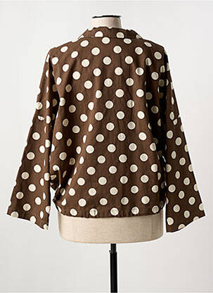 Blazer poches marron GIOYA & CO femme