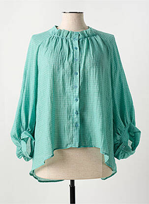 Chemisier vert ALTAMIRA pour femme
