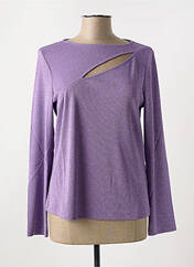 Top violet DIANA GALLESI pour femme seconde vue