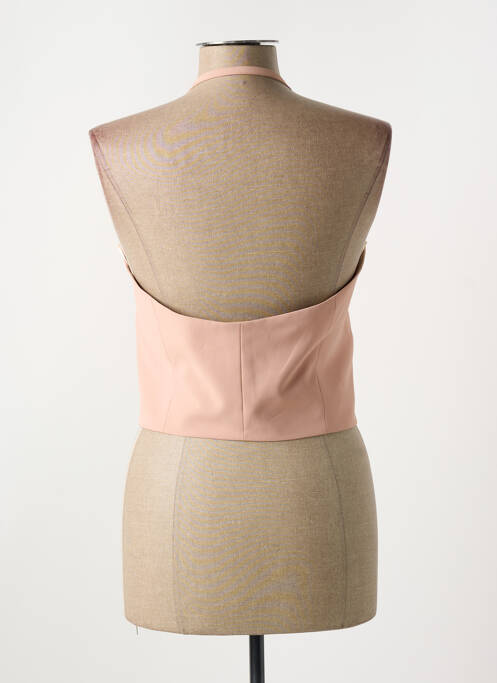 Gilet sans manche rose ANGELA DAVIS femme