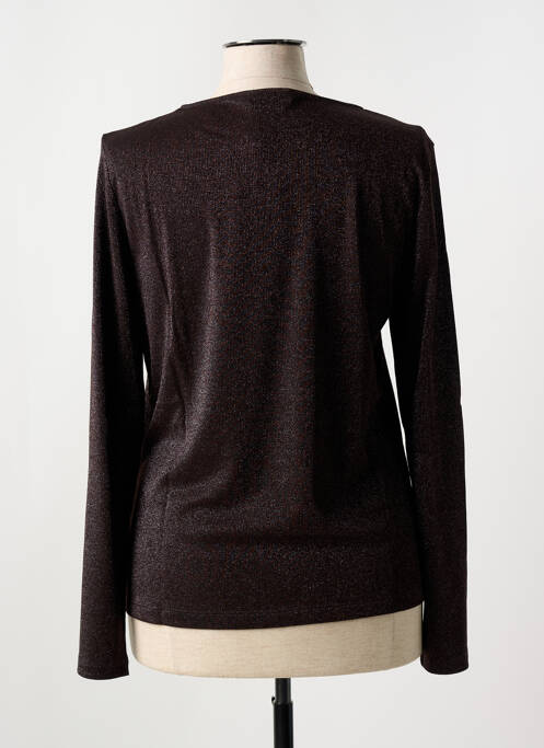 Top marron DIANA GALLESI pour femme