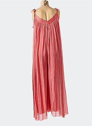 Combi-pantalon coupe fluide sans manche orange KING KONG femme