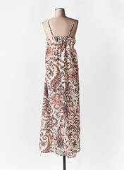 Robe longue beige LUMINA pour femme seconde vue