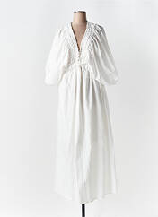Robe longue blanc ANGELA DAVIS pour femme seconde vue