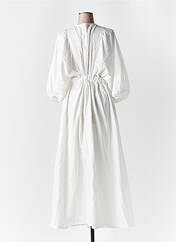 Robe longue blanc ANGELA DAVIS pour femme seconde vue