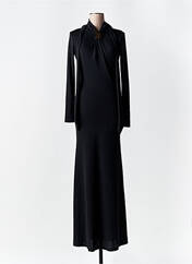 Robe longue noir LUMINA pour femme seconde vue
