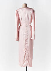 Robe longue rose LUMINA pour femme seconde vue