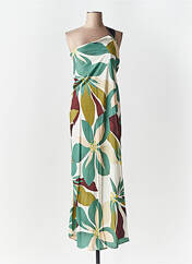 Robe mi-longue vert LUMINA pour femme seconde vue