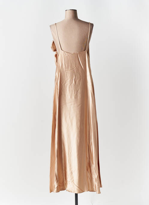 Robe longue or ANGELA DAVIS pour femme