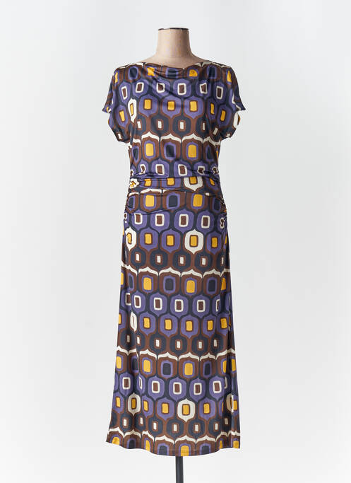 Robe longue violet DIANA GALLESI pour femme