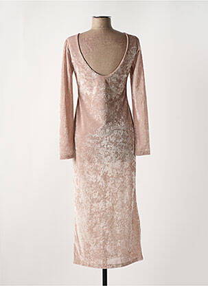 Robe longue manches longues manches longues or CIVICO 1 femme