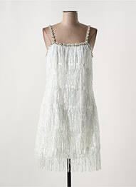 Robe mi-longue sans manche sans manche blanc CIVICO 1 femme