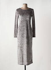 Robe longue gris CIVICO 1 pour femme seconde vue