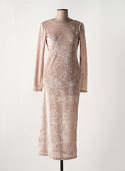 Robe longue or CIVICO 1 pour femme seconde vue