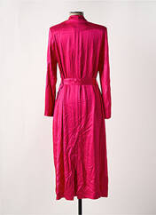 Robe longue rose ANGELA DAVIS pour femme seconde vue